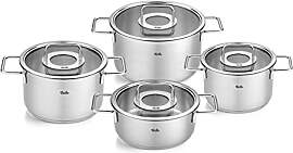 Fissler Pure Collection/Edelstahl-Kochtopfset,