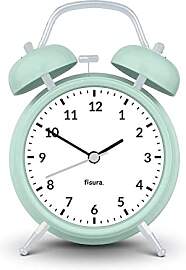 FISURA - Analogwecker ohne Ticken. Wecker mit
