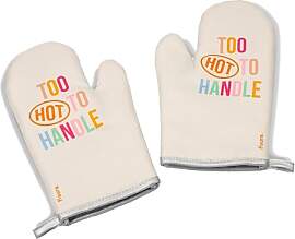 Fisura – Bedruckte Grillhandschuhe “Too hot to 