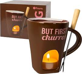 Fisura - Fondue Tasse für Schokolade und Käse,