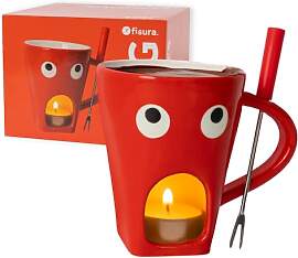 Fisura - Fondue Tasse für Schokolade und Käse,