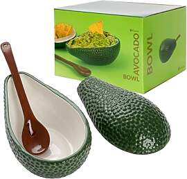 FISURA - Guacamole-Schale mit Löffel. Originelle
