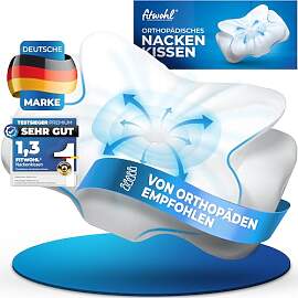 fitwohl® - Orthopädisches Kissen - Memory Foam