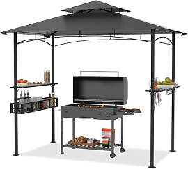 FIVMEN Grillpavillon 244x138x250 cm BBQ Grill