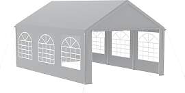 FIVMEN Pavillon Partyzelt 4x6 m mit 4 Abnehmbaren