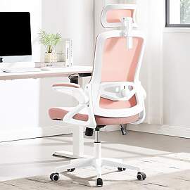 Fizzin Rosa Stylischer Ergonomischer Bürostuhl