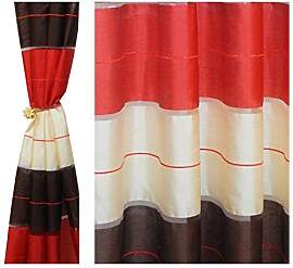 FKL DESIGN Home Deco Gardine Ösen - Vorhang -