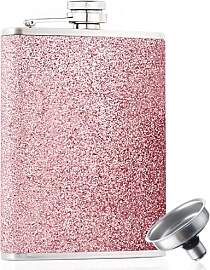 Flachmann Klein, 8oz Rosa Flachmann Mit Trichter,