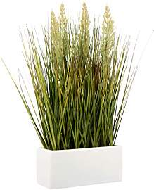 Flair Flower Künstliches Gras in Schale aus