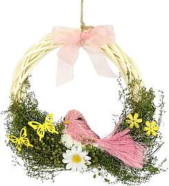 Flair Flower Vogel Blüten Schleife Dekoration