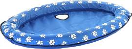 Flamingo LUFTBETT FLOSI + LUFTPUMPE BLAU 100x65CM