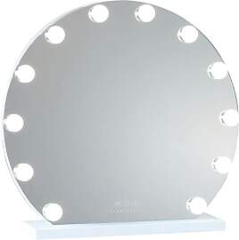 Flamingueo Runder Spiegel mit Beleuchtung - 12 LED 