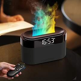 Flammen Aroma Diffuser mit Lichtwecker,Diffuser