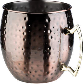 Flaschenkühler Moscow Mule, Kupfer, Metall, 5 L,