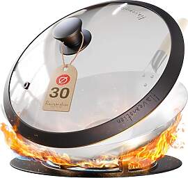 Flavemotion Wok Deckel (30cm) für traditionelle