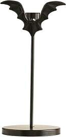 Fledermaus Kerzenständer aus Metall 27.3cm,