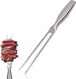 Fleischgabel Edelstahl, 27cm Grillgabel aus