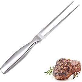 Fleischgabel Edelstahl Grillgabel, Tranchiergabel, 