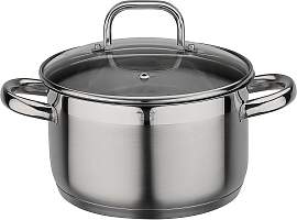 Fleischtopf GSW "Fogo", silber