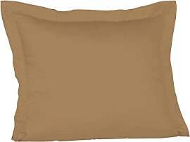 Fleuresse Colours Kissenbezug, Mako Satin, braun,