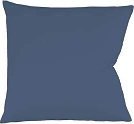 Fleuresse Colours Kissenbezug, Mako Satin, Denim,