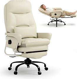 FLEXISPOT Ergonomischer Bürostuhl mit Fußstütze 
