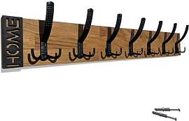 FLEXISTYLE Kleiderhaken Modern Oak wand