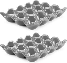 Flexzion Eierhalter für 12 Tassen aus Keramik