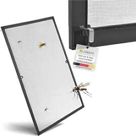 Fliegengitter für Fenster - Anthrazit