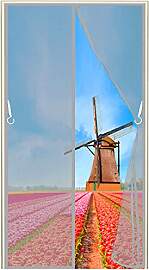 Fliegengitter für Fenster mit Polyester,