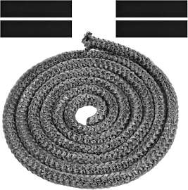 Flintronic Kamindichtung Ofendichtschnur,