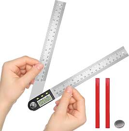 flintronic Winkelmesser Digital, 360° Winkel