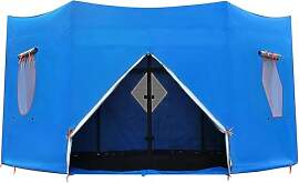 Flkiglm Trampolin Outdoor Zelt, 8 Stangen Zelt