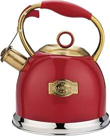 Flötenkessel Wasserkessel, 3L Edelstahl