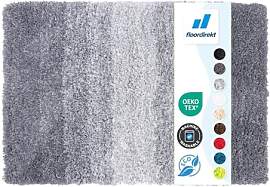 Floordirekt Badematte Wave, Badteppich in Rund,