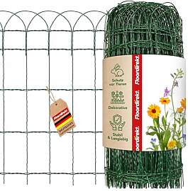 Floordirekt Beetzaun Metall, 40 cm x 25 m,
