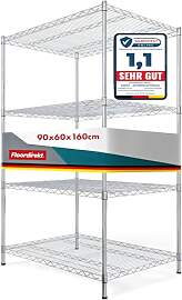 Floordirekt Küchenregal, Gitterregal, Metallregal 