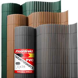 Floordirekt PVC Sichtschutzmatte 150 x 300 cm,