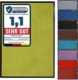 Floordirekt Schmutzfangmatte Monochrom | Fussmatte 