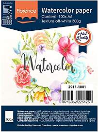 Florence Aquarellpapier Textur - Zeichenblock für 