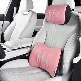 FLORICH Auto Sitzkissen und Lendenkissen Memory