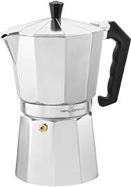 FLORINA Aluminium Espressokocher 6 Tassen (270 ml) 