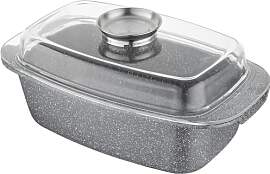 FLORINA Aluminium Schmortopf 4,5 l l Bräter LAVA