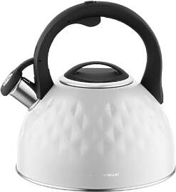 FLORINA Wasserkessel (2,5 l) I Edelstahl Teekessel 