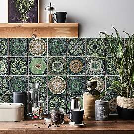 Florint Fliesenaufkleber Mandala Marokko