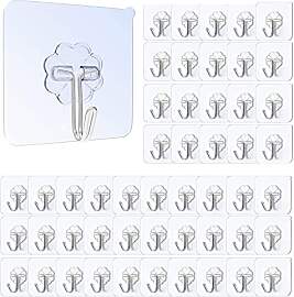 FLOTRUTE 50 Stück klebehaken Selbstklebende