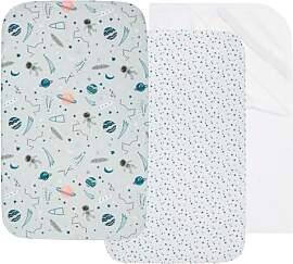 FlyIdeas 3-teiliges Spannbettlaken-Set – 2