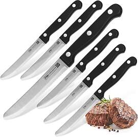 FMprofessional Steakmesser/Pizzamesser 6er-Set,