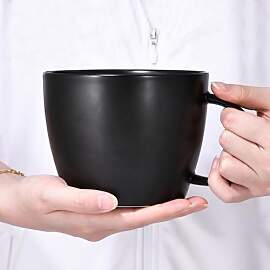 fMSDD Große Keramik-Kaffeetasse für Kaffee, Tee, 