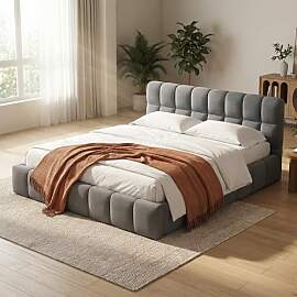 Fofetbfo Polsterbett 140x200, Doppelbett mit